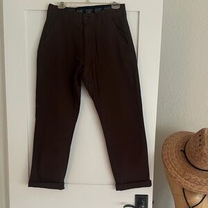 Women's Brown Straight Leg Pants